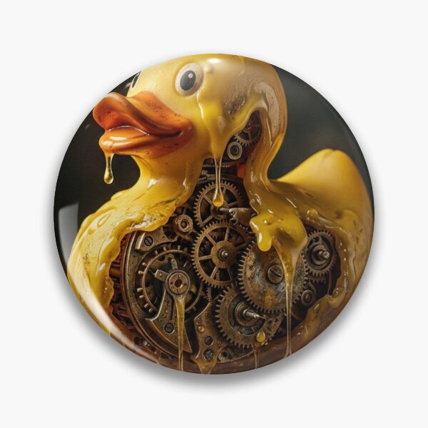 Item preview, The Melting Chronograph Duck designed and sold by DuckOddity.