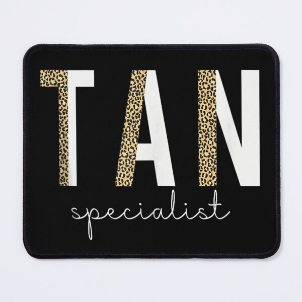 Item preview, Tan Specialist Leopard Print Summer Vacation Tanning Salon Skin Care Specialist Gift designed and sold by Taniyah Gomes.