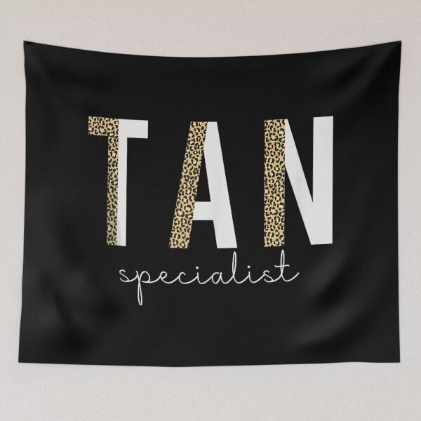 Item preview, Tan Specialist Leopard Print Summer Vacation Tanning Salon Skin Care Specialist Gift designed and sold by Taniyah Gomes.