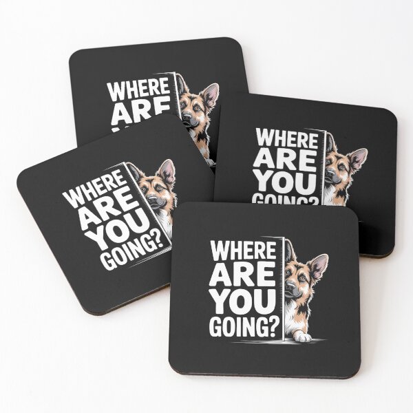 Item preview, Where are You Going Funny German Shepherd Dog Lover designed and sold by ZACK ART.