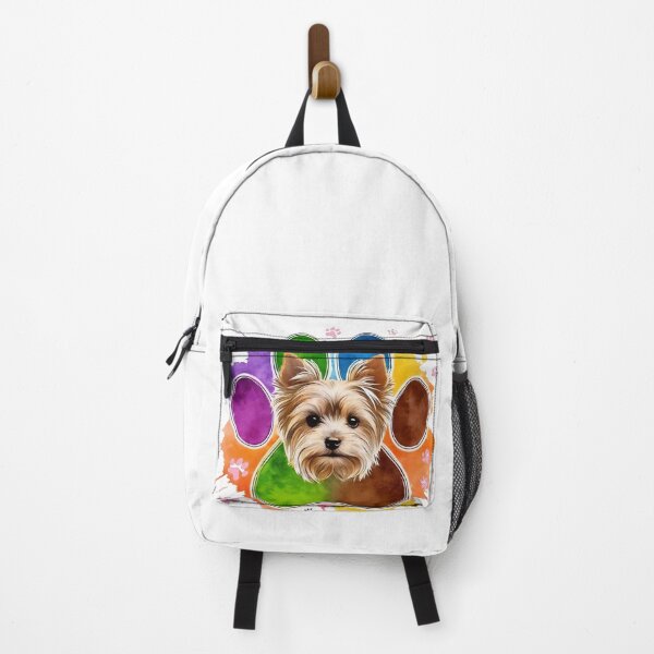 Item preview, Yorkshire Terrier Color Splash - Huella de Perro Artística Multicolore designed and sold by Skully-Studio.