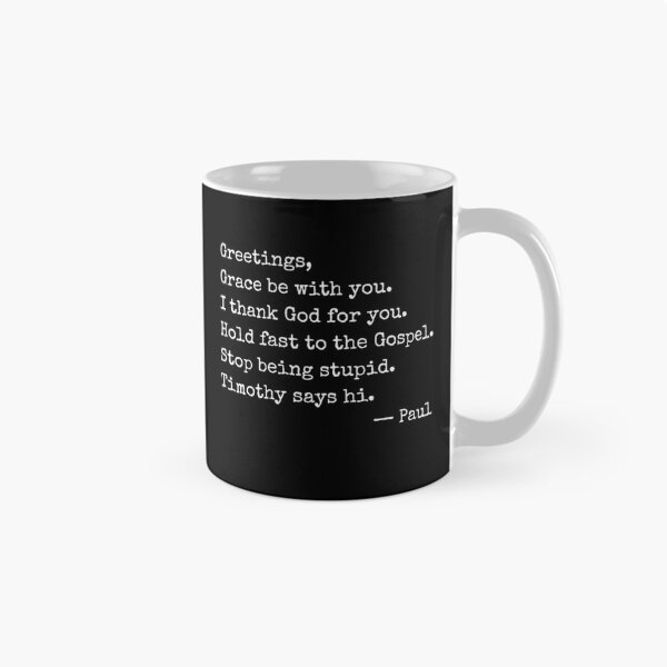 Item preview, Greetings Grace Be With You I Thank God For You Hold Fast designed and sold by culturecute.