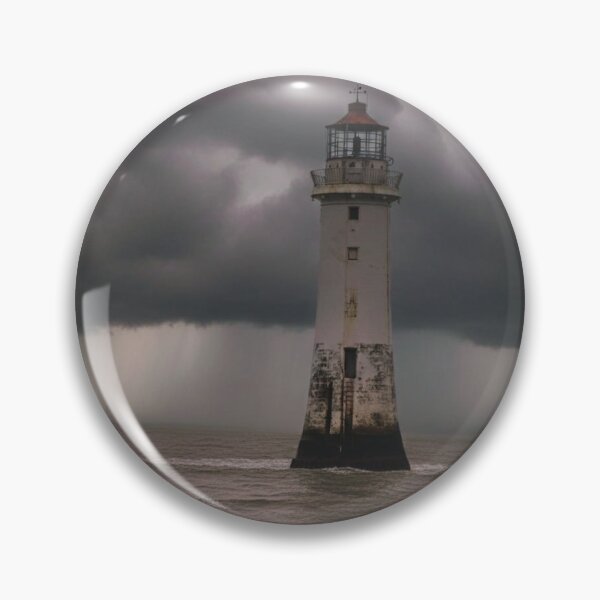 Item preview, Lighthouse on a Stormy Day designed and sold by GazHPhotography.