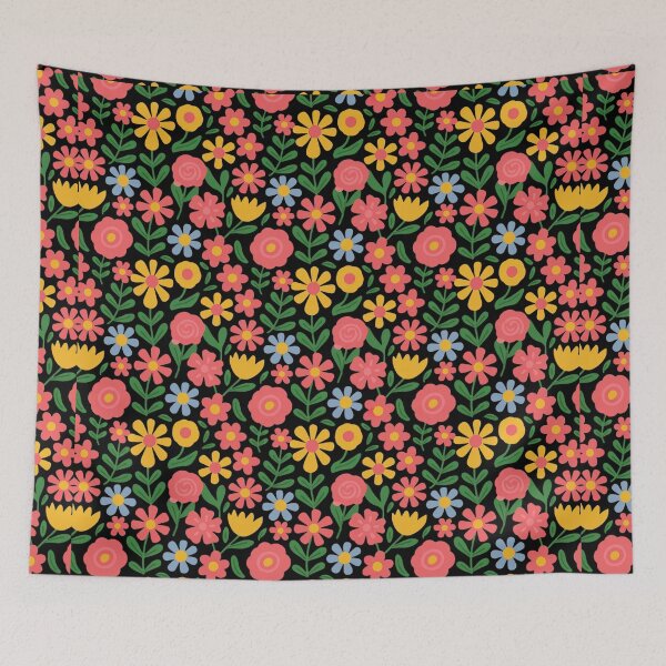 Item preview, Colorful Floral Seamless Pattern Cute Spring Design designed and sold by WikaKowalczyk.