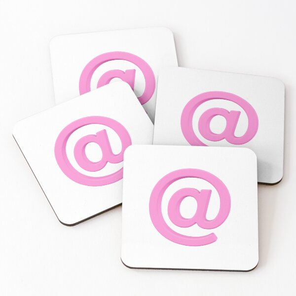 Item preview, Neon pink @ symbol designed and sold by Aalia-369.