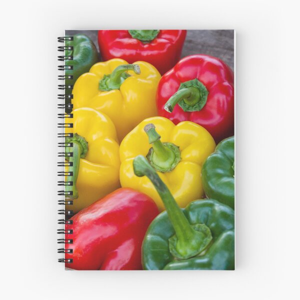 Item preview, Colorful Fresh Bell Peppers In Crate Red Yellow And Green Vegetables For Market Or Cooking designed and sold by Nmallia.