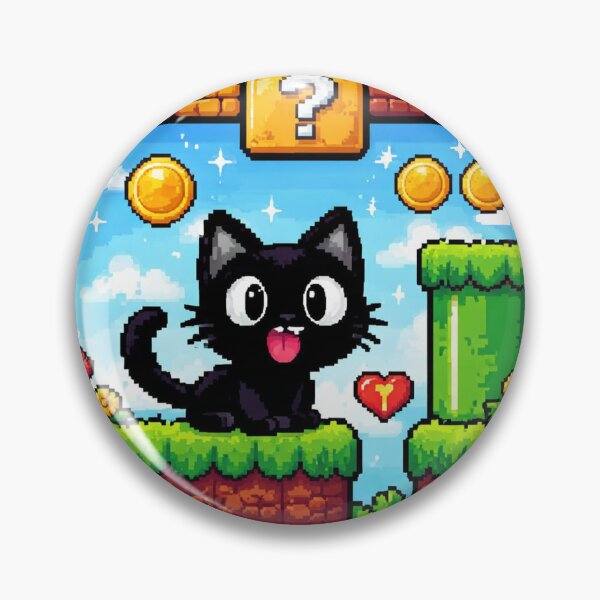 Artikelvorschau, Retro Pixel Cat entworfen und verkauft von Talpha.