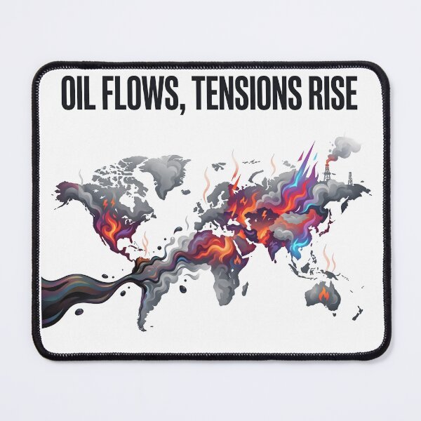 Item preview, crude oil, gas prices, energy prices, oil industry, commodity trading, global economy designed and sold by TrueArtVibes.