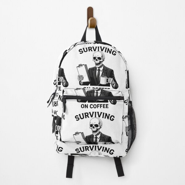 Item preview, Corporate Skeleton: Coffee-Powered Survival designed and sold by NoriudaR.