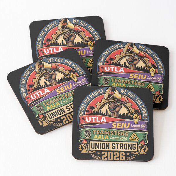 Item preview, Union Strong 2026 Labor Rights UTLA SEIU Teamsters Workers Solidarity Power Design designed and sold by Serene woods.