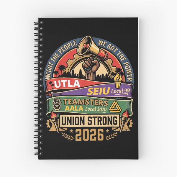 Item preview, Union Strong 2026 Labor Rights UTLA SEIU Teamsters Workers Solidarity Power Design designed and sold by Serene woods.