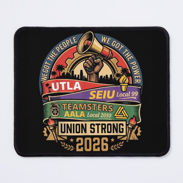 Item preview, Union Strong 2026 Labor Rights UTLA SEIU Teamsters Workers Solidarity Power Design designed and sold by Serene woods.