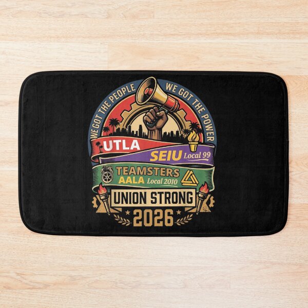 Item preview, Union Strong 2026 Labor Rights UTLA SEIU Teamsters Workers Solidarity Power Design designed and sold by Serene woods.
