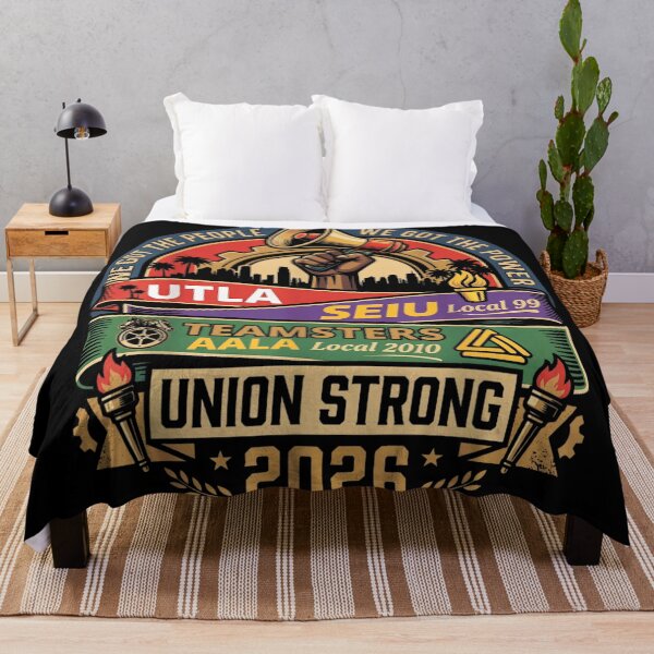 Item preview, Union Strong 2026 Labor Rights UTLA SEIU Teamsters Workers Solidarity Power Design designed and sold by Serene woods.