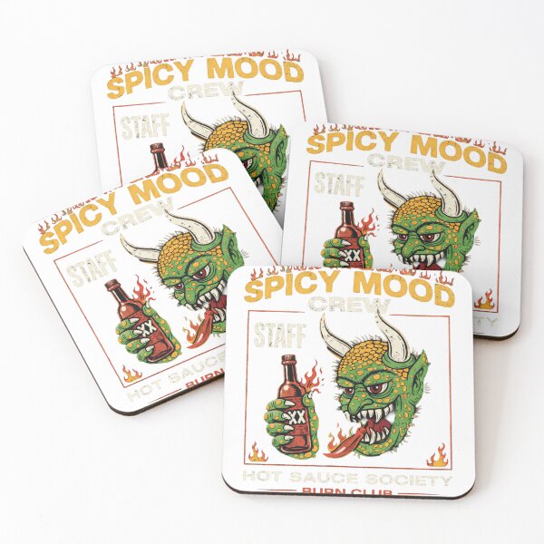 Item preview, Spicy Mood Crew Retro Graphic Tee designed and sold by Hoffmann-Shop.
