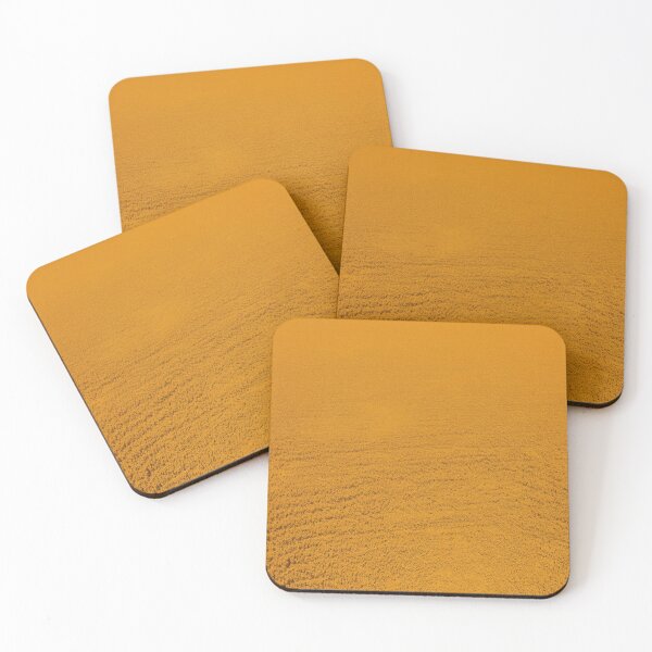 Item preview, Minimalist Golden Orange Sand Dunes | Warm Desert Texture Art designed and sold by Midnight Veil Designs.
