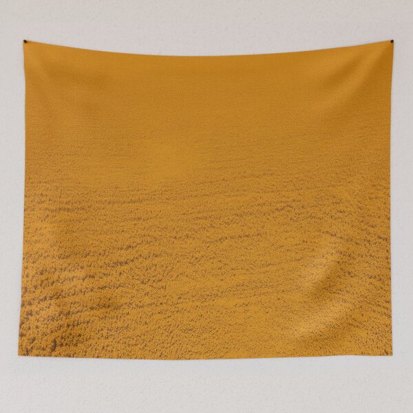 Item preview, Minimalist Golden Orange Sand Dunes | Warm Desert Texture Art designed and sold by Midnight Veil Designs.