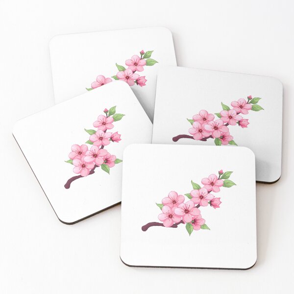 Item preview,   Pink sakura flowers designed and sold by uunaa.