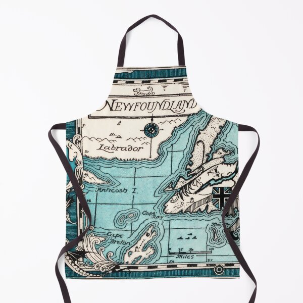Item preview, Vintage Newfoundland Magic Map designed and sold by The Archive Alchemist.