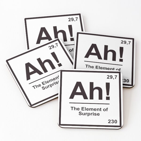 Item preview, Ah The Element Of Surprise designed and sold by BeatrizMusicSS.