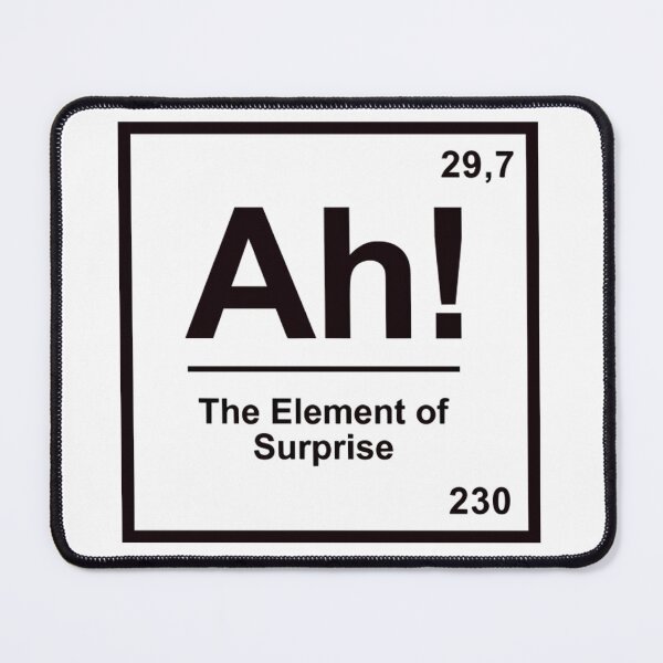 Item preview, Ah The Element Of Surprise designed and sold by BeatrizMusicSS.