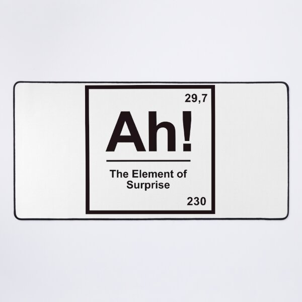 Item preview, Ah The Element Of Surprise designed and sold by BeatrizMusicSS.