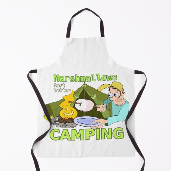 Item preview, Camping with Marshmallows designed and sold by LittleGreyMan2026.