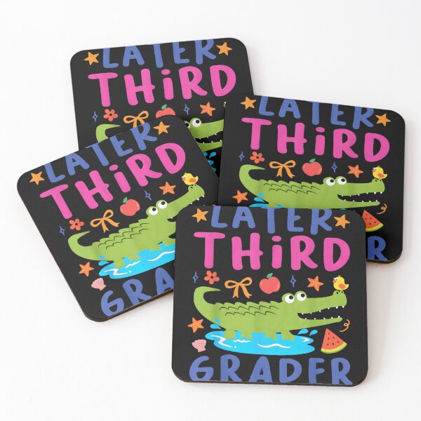 Item preview, Later Third Grader Crocodile Back to School Last Day Of School Graduation designed and sold by Serene woods.