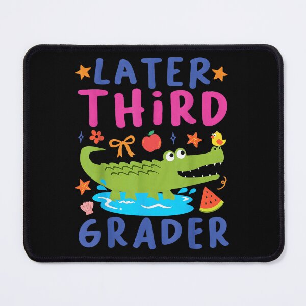 Item preview, Later Third Grader Crocodile Back to School Last Day Of School Graduation designed and sold by Serene woods.