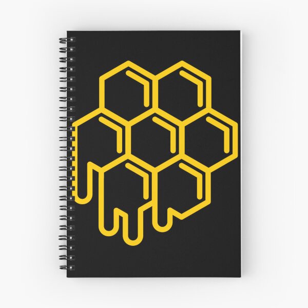 Item preview, Golden Honeycomb Dripping Honey Bee Keeper Nature Inspired Geometric Hive Abstract Art designed and sold by Serene woods.