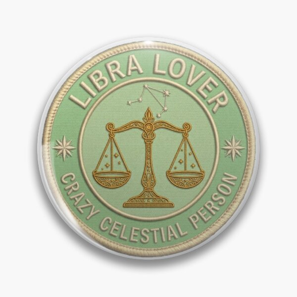 Item preview, Libra Lover Zodiac Patch - Minimalist Astrology Gift designed and sold by LexxiShopArtss.