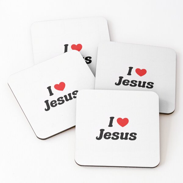 Item preview, I LOVE JESUS designed and sold by thehappyintrovert .
