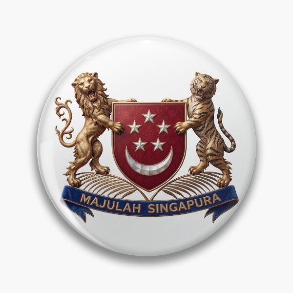 Item preview, Coat of arms Singapore designed and sold by tony4urban.