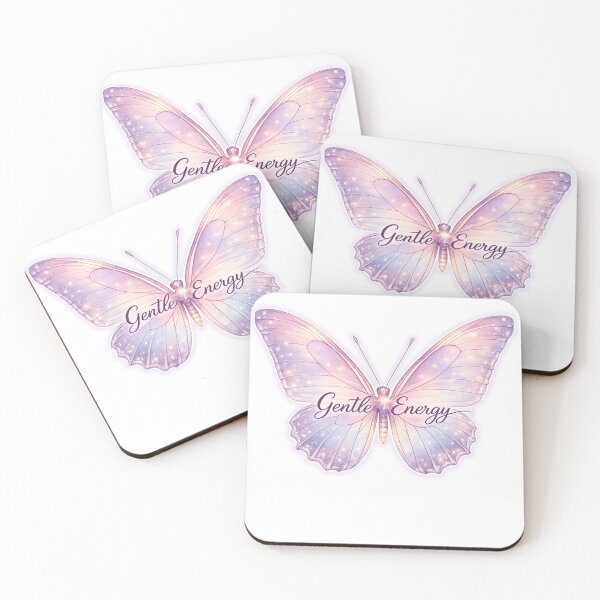 Item preview, Gentle Energy Butterfly – Soft Pastel Aesthetic Design designed and sold by DreamelleStudio.