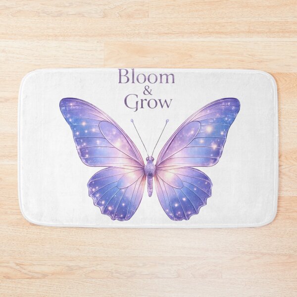 Item preview, Bloom & Grow Butterfly – Pastel Aesthetic Inspirational Design designed and sold by DreamelleStudio.