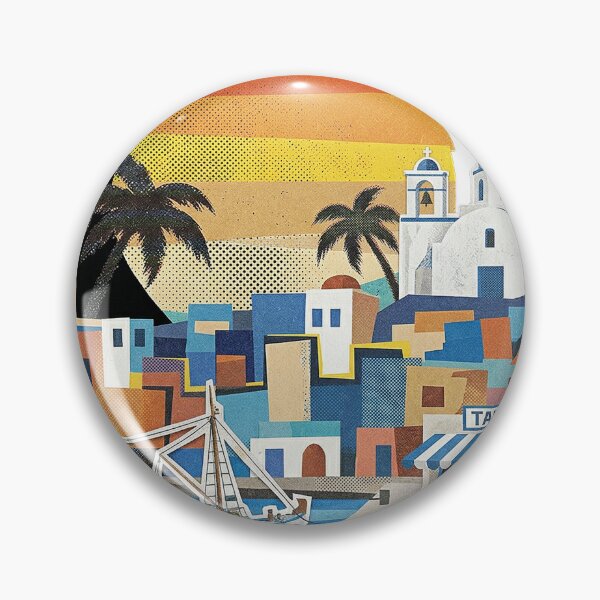 Item preview, Greece holiday vintage beach designed and sold by MasterShong.