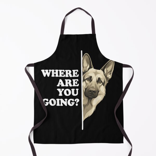 Item preview, German Shepherd Where Are You Going Peeking Dog Mom Dad Dog Lover designed and sold by Chaya Reid.