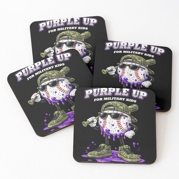 Item preview, Purple Up For Military Kids Baseball Camo Sunglasses Month Of Military Child designed and sold by Chaya Reid.