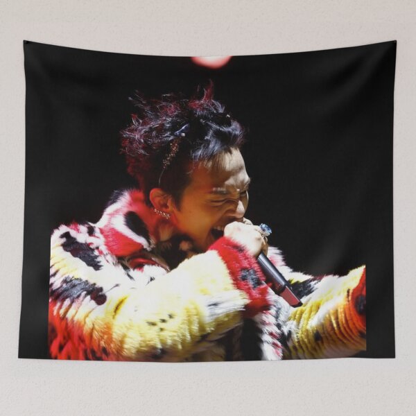 Item preview, G-DRAGON Übermensch black and white poster 2025 World Tour comeback Big Bang kpop group coachella GD TOP TAEYANG DAESUNG vip designed and sold by Kpop-Noona.