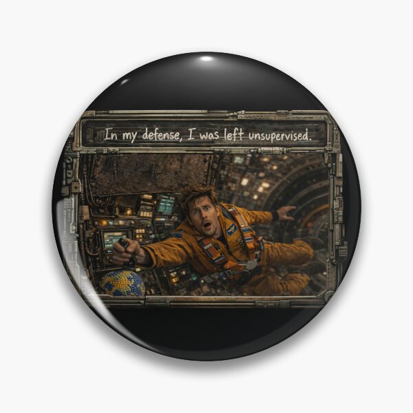 Item preview, In my defense, I was left unsupervised - Project Hail Mary designed and sold by hesjustken.
