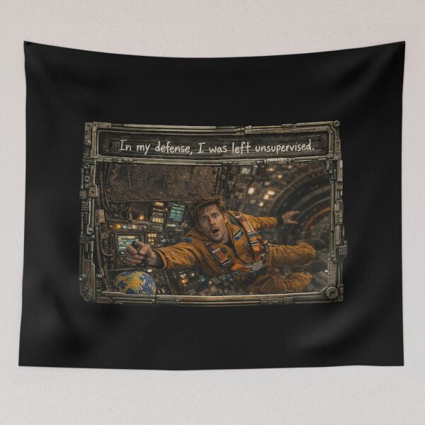 Item preview, In my defense, I was left unsupervised - Project Hail Mary designed and sold by hesjustken.