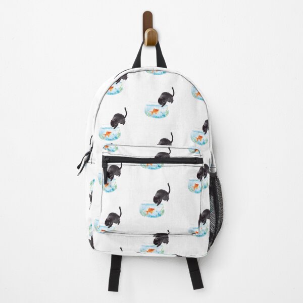 Item preview, Black Cat and Goldfish designed and sold by uunaa.