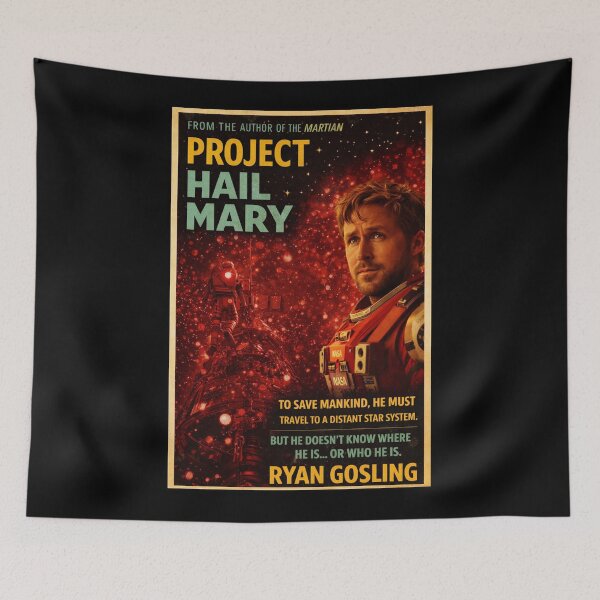 Item preview, Existential Crisis - Film Poster - Vintage Series - Project Hail Mary designed and sold by hesjustken.