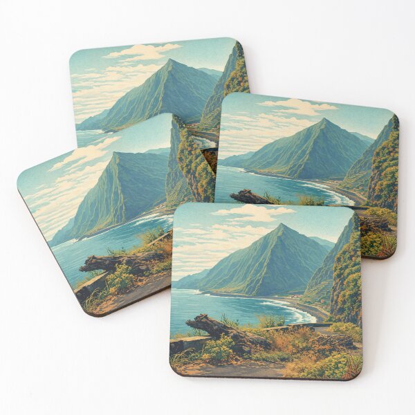 Item preview, Scenic View of Ribeira de Inferno Old Road on Madeira Island designed and sold by darekkocurek.