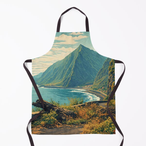 Item preview, Scenic View of Ribeira de Inferno Old Road on Madeira Island designed and sold by darekkocurek.