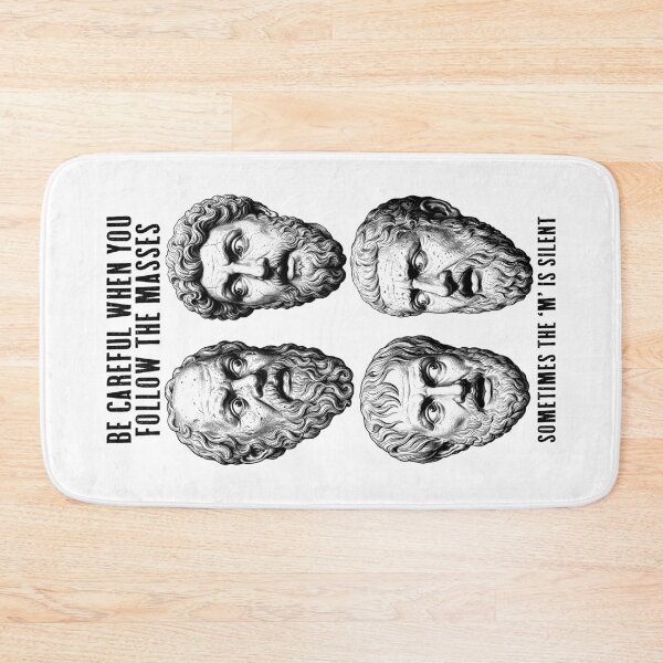 Item preview, Funny Philosophy Socrates Aurelius Aristotle Plato Masses designed and sold by GrandeDuc.