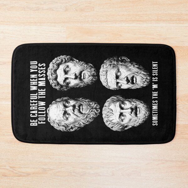 Item preview, Funny Philosophy Socrates Aurelius Aristotle Plato Masses designed and sold by GrandeDuc.