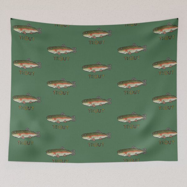 Item preview, Trout designed and sold by Peaches N’ Screams.