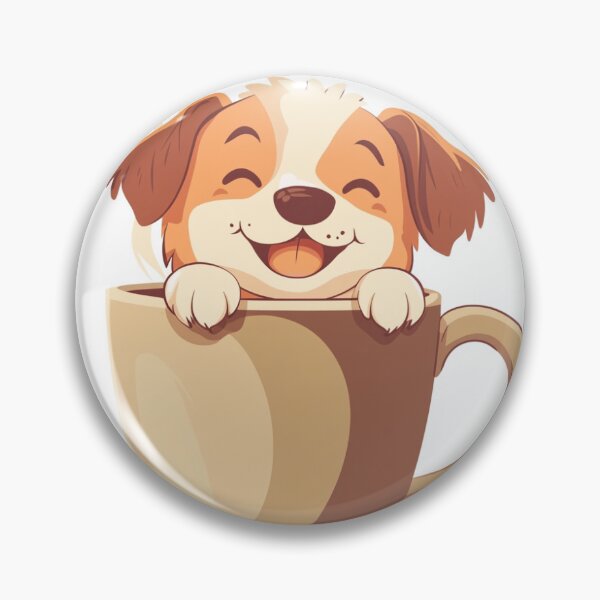Item preview, Scruffy Dog In a Mug - "Rescued & Caffeinated" designed and sold by Pawffeine.