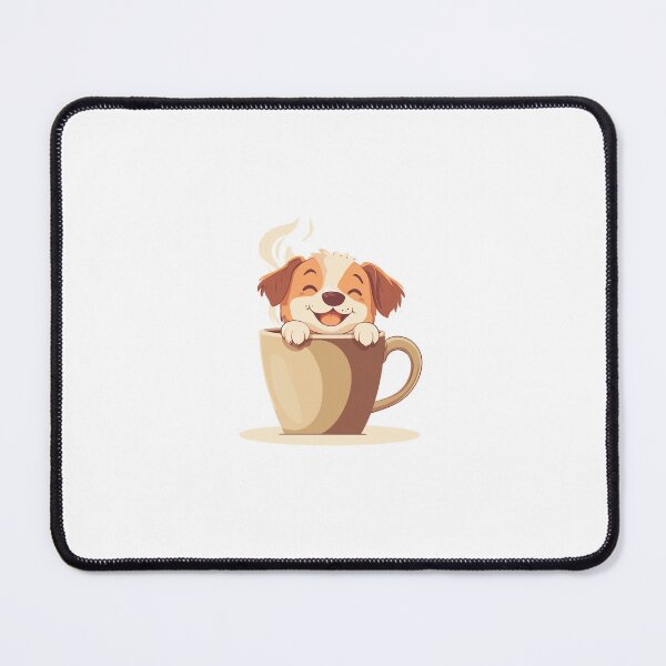 Item preview, Scruffy Dog In a Mug - "Rescued & Caffeinated" designed and sold by Pawffeine.